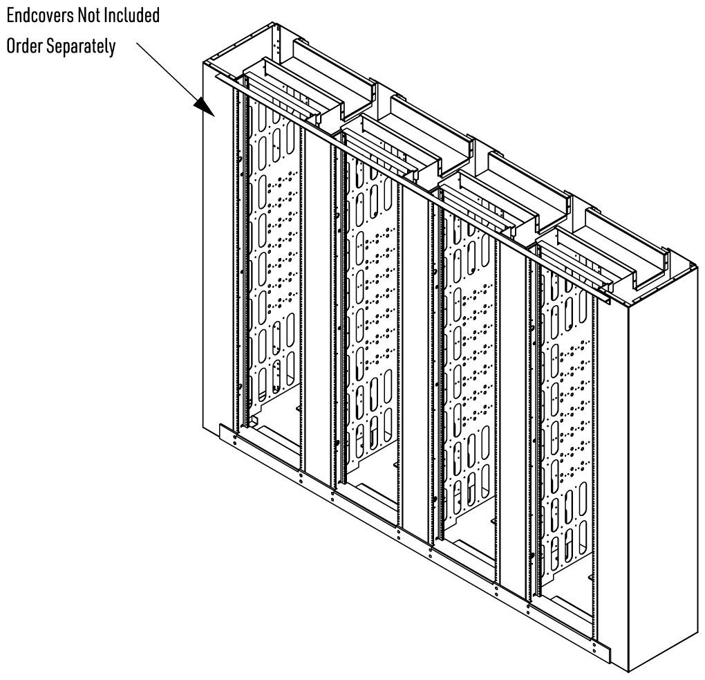 Assembled View with HCUSECA7 End Cover Assemblies